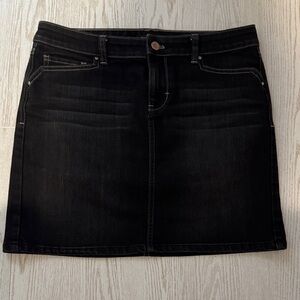 NWOT White House Black Market Denim Skirt